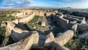 Hasanlou site in Urmia,an ancient historical site which Hasanlou golden bowl was founded.